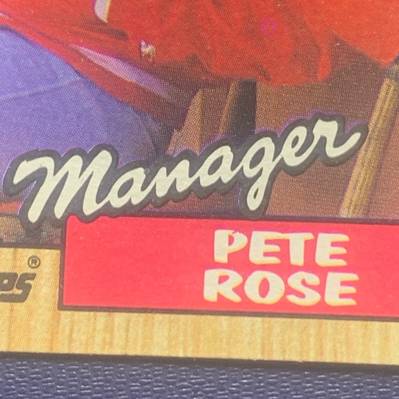 Cincinnati Reds Manager Card - Picture 6 of 10